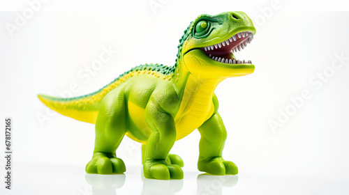 Toy plastic dinosaur