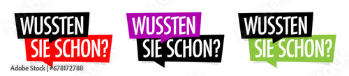 Wussten Sie schon?	