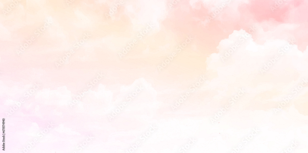 Beautiful pink sky. Pink sky background with white clouds. Beautiful pink sky. Pink sky background with white clouds.