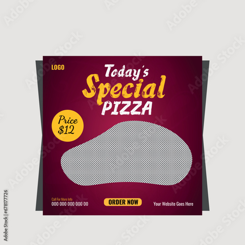 Food Social Media Post Design