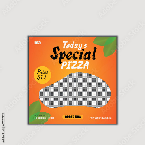 Food Social Media Post Design
