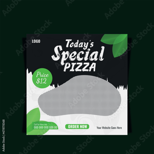 Food Social Media Post Design