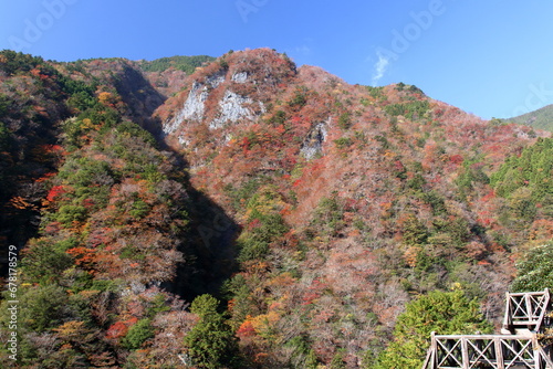 高の瀬峡　展望台からの景観　（徳島県　那賀町） photo