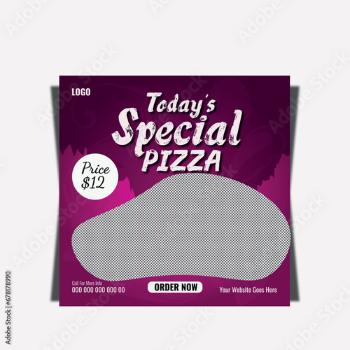 Food Social Media Post Design