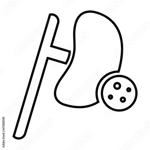 Blood, checkup, nitrogen icon