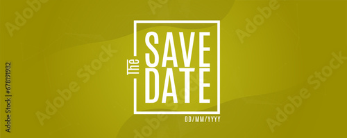 Save the date banner. Can be used for business, marketing and advertising. logo graphic design of event summit made for economic, business and environment upcoming events. Vector EPS 10