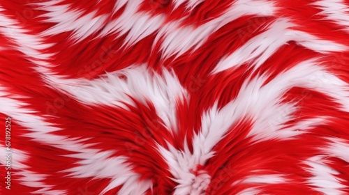 Red white sheep fur skin texture soft colorful seamless pattern tile. Valentine's day. for Print. fabric textile. wall wallpaper graphics. template for artwork design.