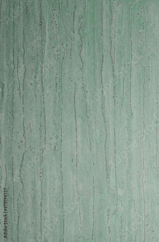 texture of a decorative green concrete.