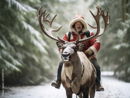Elk theme for Christmas