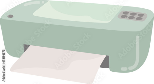 Printer illustration