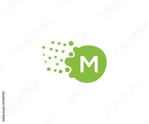 Free Download M letter logo design vector template - GFXLoad