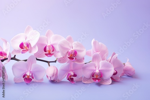 Petal blossom beauty flower purple decorative bright nature pink phalaenopsis blooming branch orchid