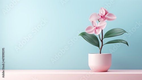 Pastel Elegance in DIY Plant Decor AI Generative