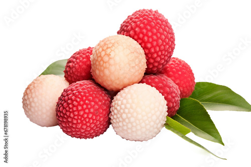 Lychee on a transparent background