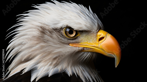 A bald eagle © Hassan