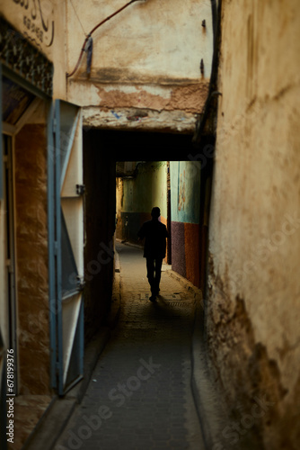 Medina Alley in Fez  Morocco