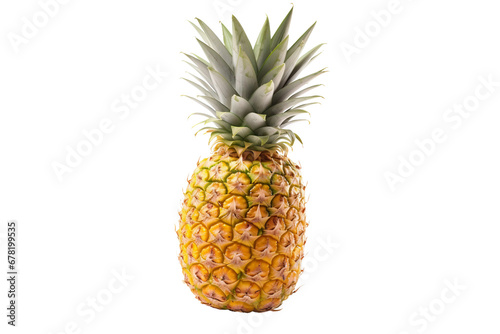 Pineapple on a transparent background
