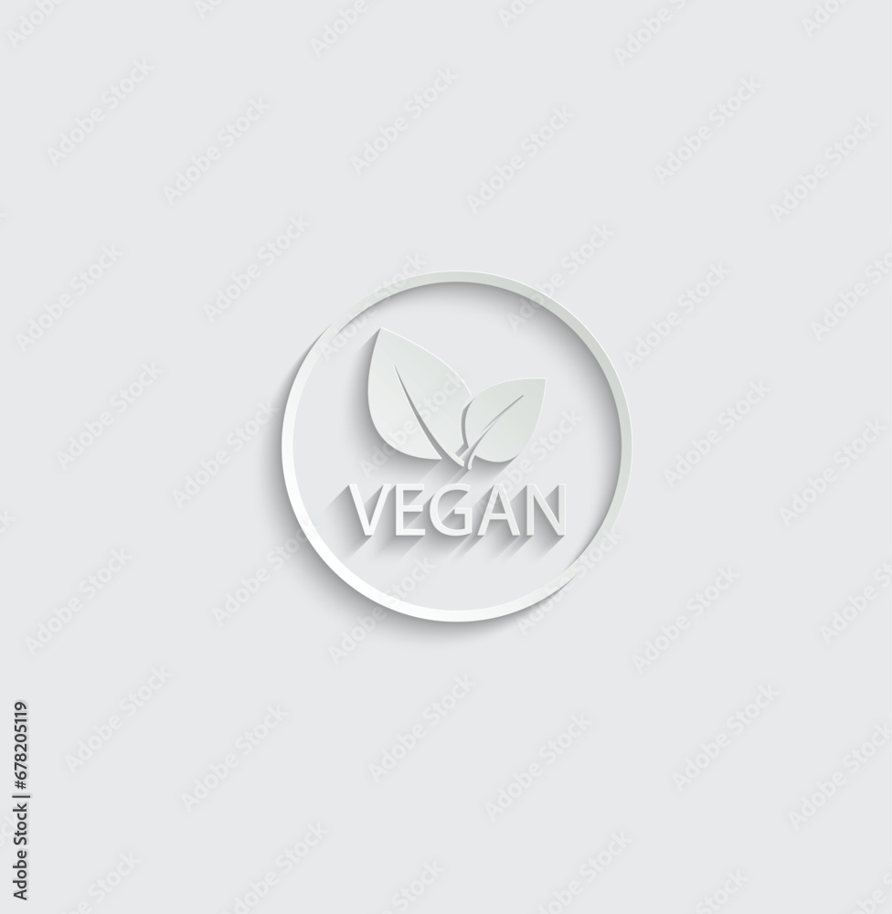 Vegetarian food icon vegan food icon vector 