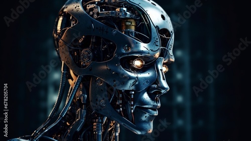 Conceptualizing a cuttingedge artificial intelligen AI generated illustration