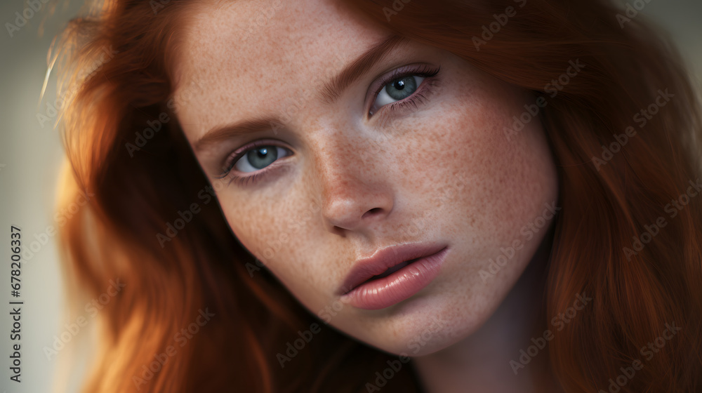 25 year old woman with radiant and fresh skin, photo shoot, beauty model, light background, close-up of face 25 year old woman with radiant and fresh skin, photo shoot, beauty model, light background, close-up of face