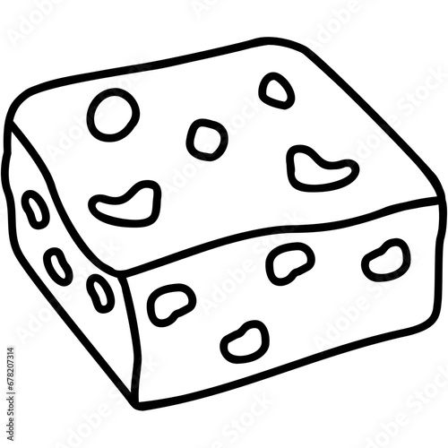 Brownie Illustration