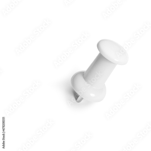 push pin isolated on white

