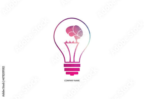 Low poly Brain with blub