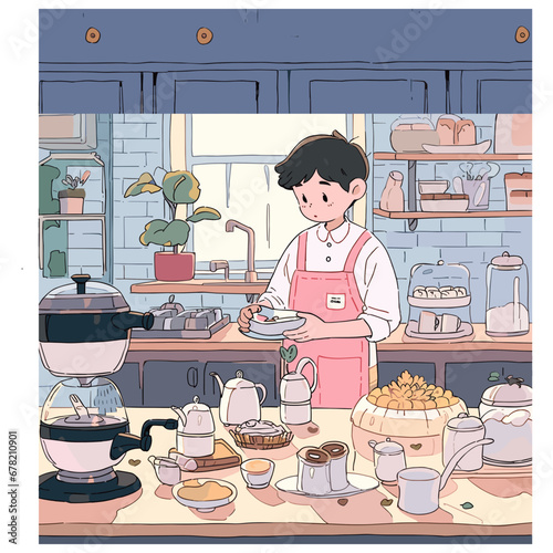 Coffee Barista.No 1.
