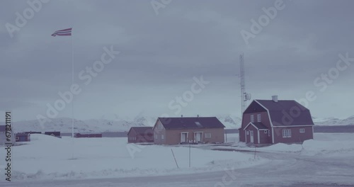 Research Buildings in Svalbard, Arctic