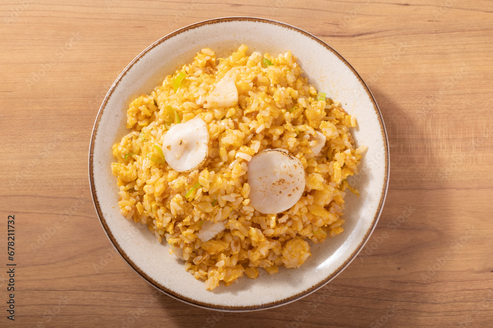 ホタテ チャーハン ホタテ チャーハン