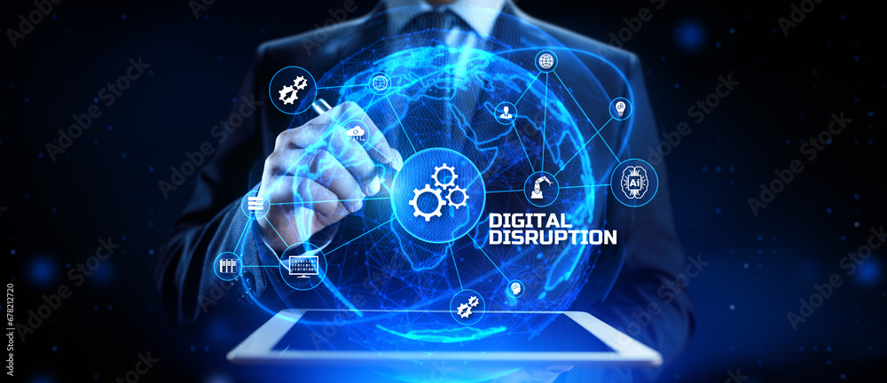 Digital disruption industry transformation technology revolution ...