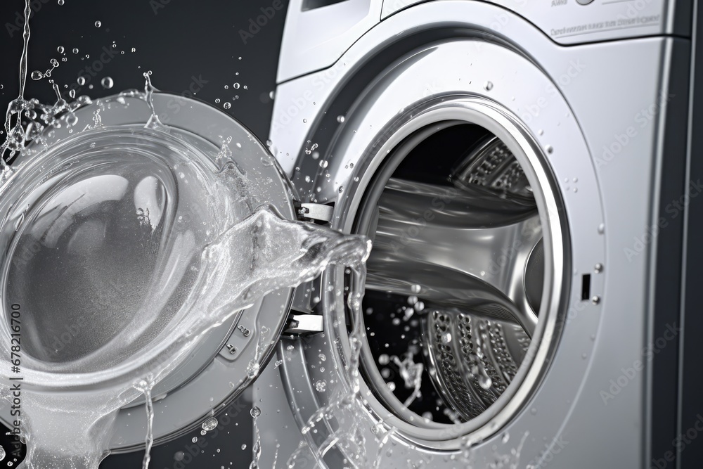 Laundry container plastic hand detergent wash domestic clean white machine hygiene equipment