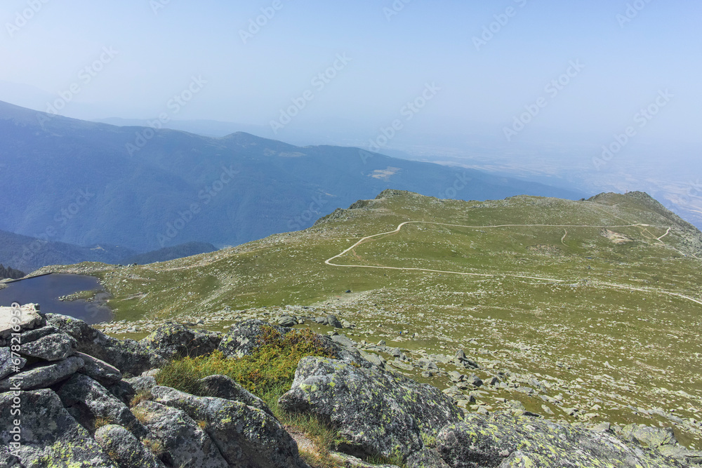 Amazing Summer Landscape of Rila Mountain near Kalin peak, Bulgaria