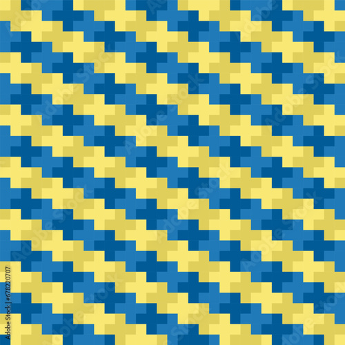 blue tiles texture. Vector image of Ukrainian ornament. Seamless pattern. 
 Ukrainian modern patterns.