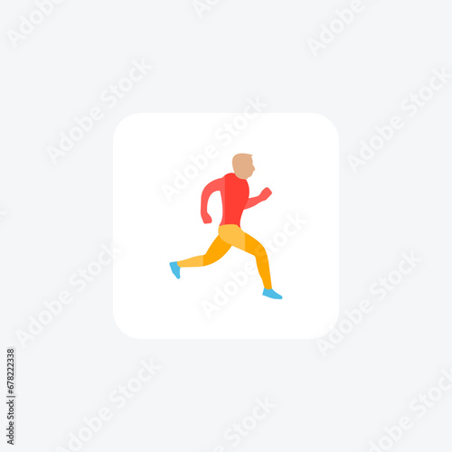 interval training,  isolated on white background vector illustration Pixel perfect

