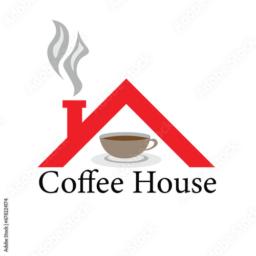 Coffe House Logo for Cafe or Restaurant