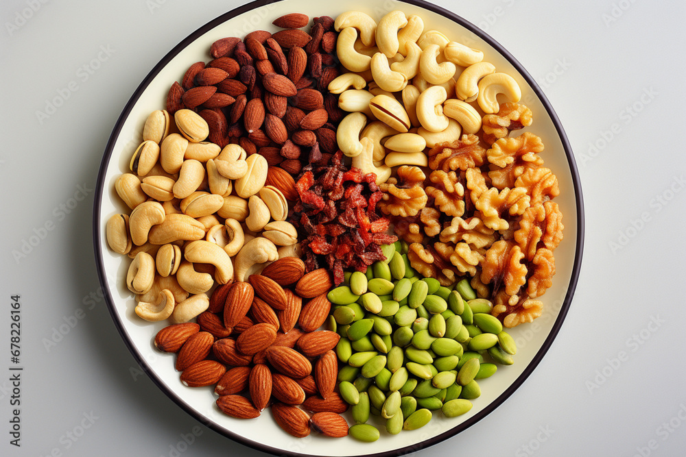 nuts and beans in a bowl nuts and beans in a bowl
