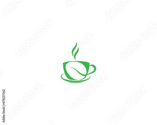 Coffee house minimal logo design template for drink or restaurant, Coffee house logo line design,a cup of coffee vector line art icon template creative and unique concept premium vector illustration