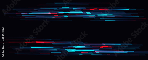 Glitch vector background.