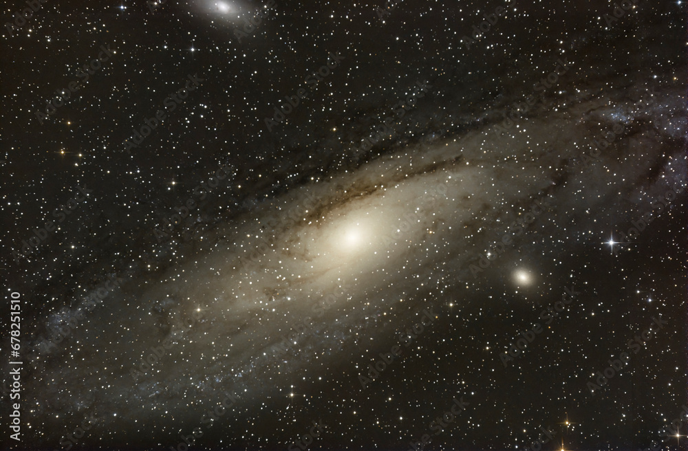 La galaxie d' Andromède objet Messier 31 - obrazy, fototapety, plakaty 