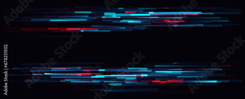 Glitch vector background.