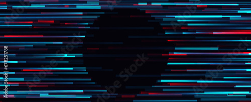 Glitch vector background.