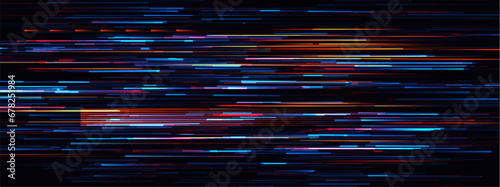 Glitch vector background.