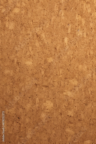 Old flat sheet of cork texture, birdseyeview. AI generative photo