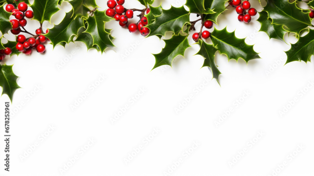 Fototapeta premium Christmas themed decorative background