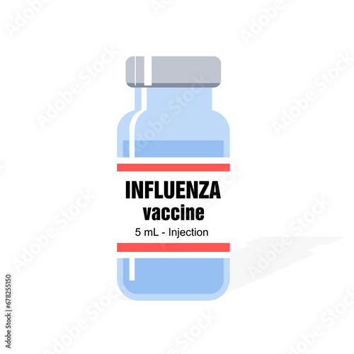 Influenza flu vaccine photo