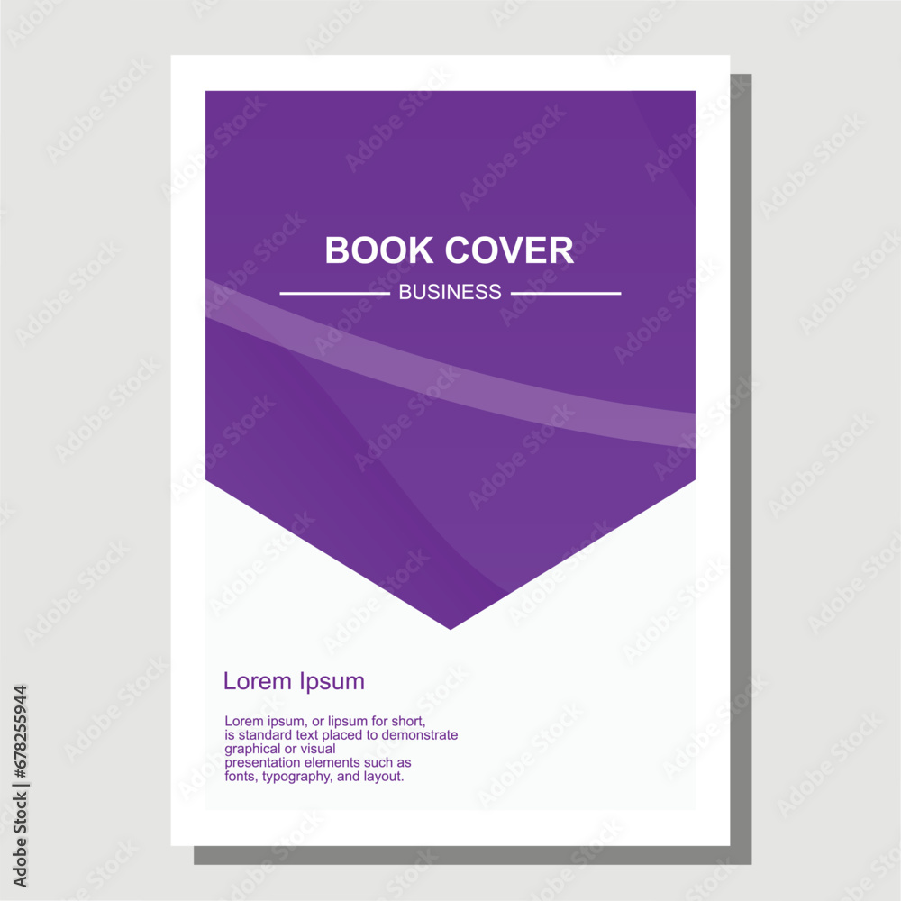 Fototapeta premium book cover design