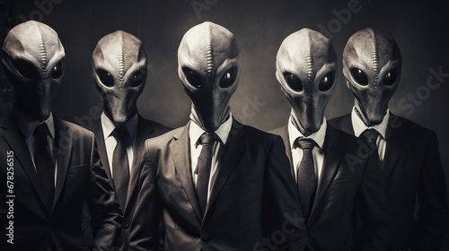 reptilians are among us, conspiracy theory. Ufology photo