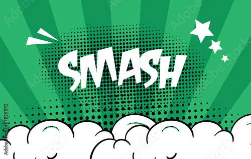 cool simple comic background design