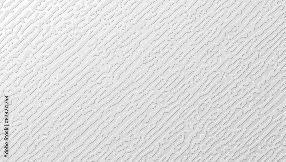 White paper tactile embossed texture. Abstract Turing ornament halftone reaction diffusion psychedelic background.